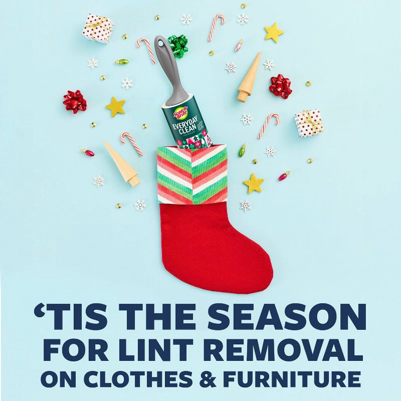 slide 2 of 7, Scotch-Brite Holiday Everyday Clean Lint Rollers 70 Sheets Each - 2ct, 70 sheets, 2 ct