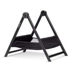 Ingenuity 3DSuite DualDock Carry Cot Stand, Folding Bassinet Stand with Storage - Black