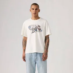 Levi's® Men's Relaxed Fit Short Sleeve T-Shirt - Off-White S
