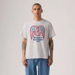 Levi's® Men's Relaxed Fit Short Sleeve T-Shirt - Gray L