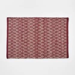 Threshold designed w/Studio McGee 25"x38" Plaid Scatter Dorm Accent Rug - Threshold™ designed with Studio McGee