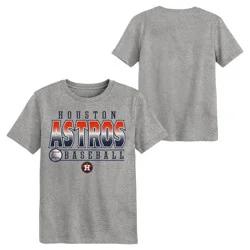 MLB Houston Astros Youth Gray Poly T-Shirt - S