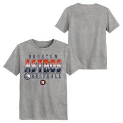 MLB Houston Astros Youth Gray Poly T-Shirt - L