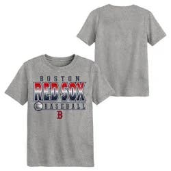 MLB Boston Red Sox Youth Gray Poly T-Shirt - XL