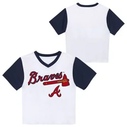 MLB Atlanta Braves Youth Poly Jersey - M