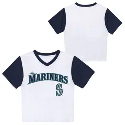 MLB Seattle Mariners Youth Poly Jersey - XS