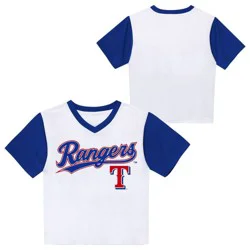 MLB Texas Rangers Youth Poly Jersey - L