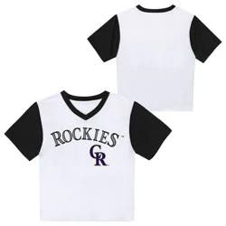 MLB Colorado Rockies Youth Poly Jersey - XL