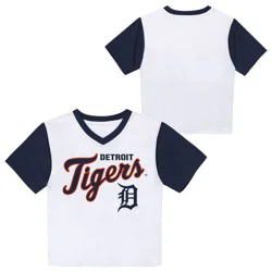 MLB Detroit Tigers Youth Poly Jersey - XS