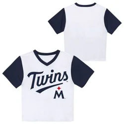MLB Minnesota Twins Youth Poly Jersey - XL
