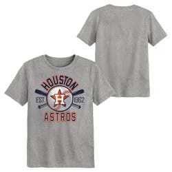 MLB Houston Astros Youth Gray Tri-Blend T-Shirt - XL