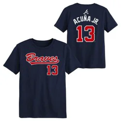 MLB Atlanta Braves Ronald Acuña Jr. Youth T-Shirt - S