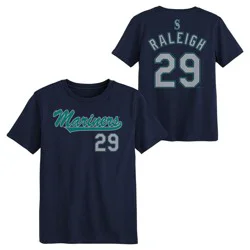 MLB Seattle Mariners Cal Raleigh Youth T-Shirt - L