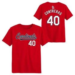 MLB St. Louis Cardinals Willson Contreras Youth T-Shirt - L