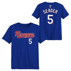 MLB Texas Rangers Corey Seager Youth T-Shirt - S