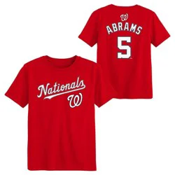 MLB Washington Nationals CJ Abrams Youth T-Shirt - L