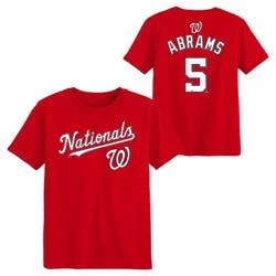 MLB Washington Nationals CJ Abrams Youth T-Shirt - XL