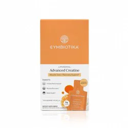CYMBIOTIKA Premium Liposomal Advanced Creatine - Liquid Enhanced Absorption Supplement - 12pk