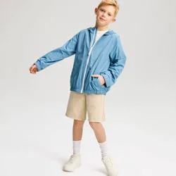 Boys' Unlined Rain Jacket - Cat & Jack™ Blue L