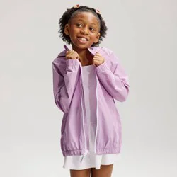 Girls' Unlined Rain Jacket - Cat & Jack™ Purple M