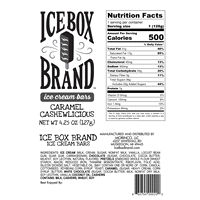 slide 3 of 5, Morinco Ice Box Brand Caramel Cashewlicious Ice Cream Bar, 4.25 oz