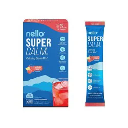 Nello Supercalm Drink Mix Supplement Powder - Shirley Temple - 10ct
