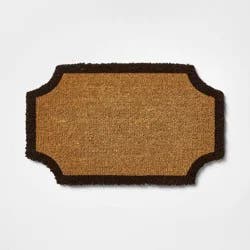 Threshold designed w/Studio McGee 18"x30" Historic Romance Dorm Doormat Brown - Threshold™ designed with Studio McGee