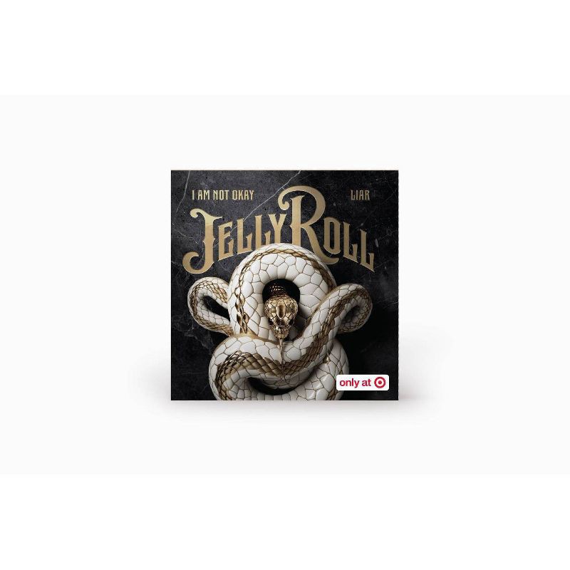 slide 3 of 4, Universal Music Group Jelly Roll Tiny Vinyl Edition - I'm Not Okay / Liar (Target Exclusive, vinyl 4 inch), 1 ct