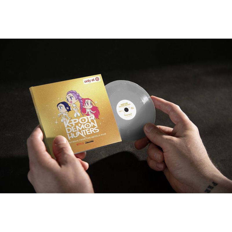 slide 2 of 4, Universal Music Group KPOP-Demon Hunters Tiny Vinyl Edition - Golden/Your Idol (Target Exclusive, vinyl 4 inch), 1 ct