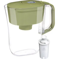 Brita Denali 6 Cup Water Pitcher Olive Green