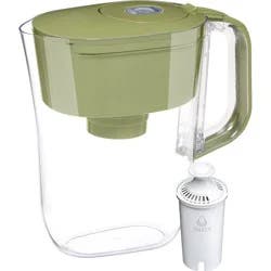 Brita Denali 6 Cup Water Pitcher Olive Green