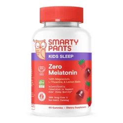 SmartyPants Kids' Sleep Melatonin-Free Multivitamin Gummies - 60ct