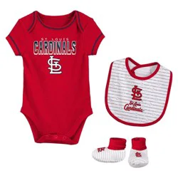 MLB St. Louis Cardinals Newborn Layette Set - 3-6M