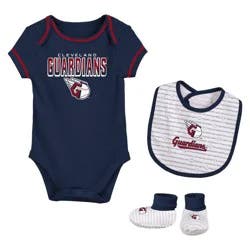 MLB Cleveland Guardians Newborn Layette Set - 6-9M