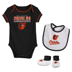 MLB Baltimore Orioles Newborn Layette Set - 6-9M