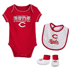 MLB Cincinnati Reds Newborn Layette Set - 6-9M