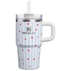 Stanley 20 oz Stainless Steel H2.0 FlowState Quencher Tumbler Blue Starry Stripes