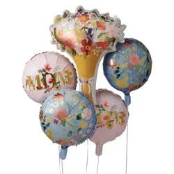 Rifle Paper Co. 5ct Strawberry Fields Mother's Day Foil Balloon Bundle