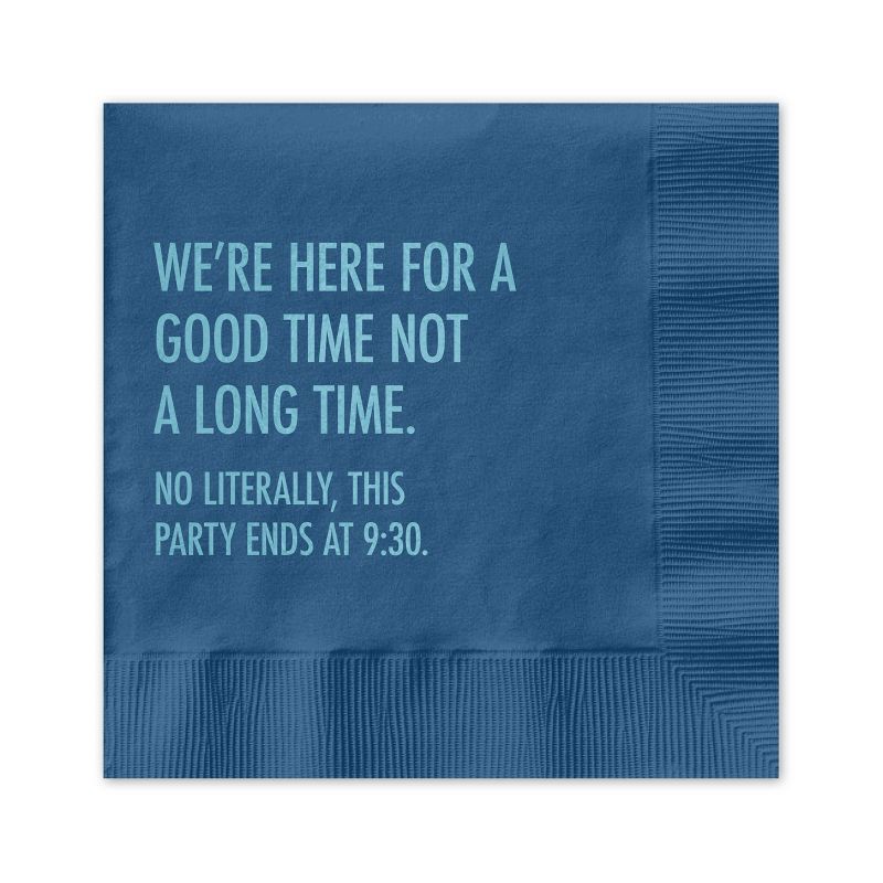 slide 1 of 3, Pretty Alright Goods 20ct Good Time Cocktail Napkins, 20 ct