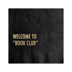 Pretty Alright Goods 20ct Book Club Cocktail Napkins