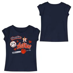 MLB Houston Astros Toddler Girls T-Shirt - 2T