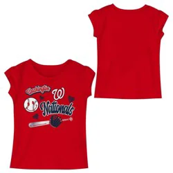 MLB Washington Nationals Toddler Girls T-Shirt - 4T