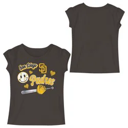 MLB San Diego Padres Toddler Girls T-Shirt - 2T