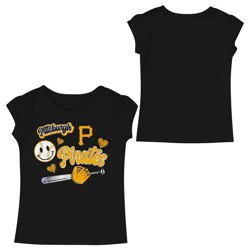MLB Pittsburgh Pirates Toddler Girls T-Shirt - 3T