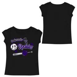 MLB Colorado Rockies Toddler Girls T-Shirt - 3T