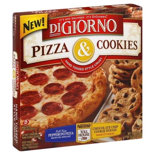 slide 1 of 1, DiGiorno Pizza And Cookies Supreme, 1 ct