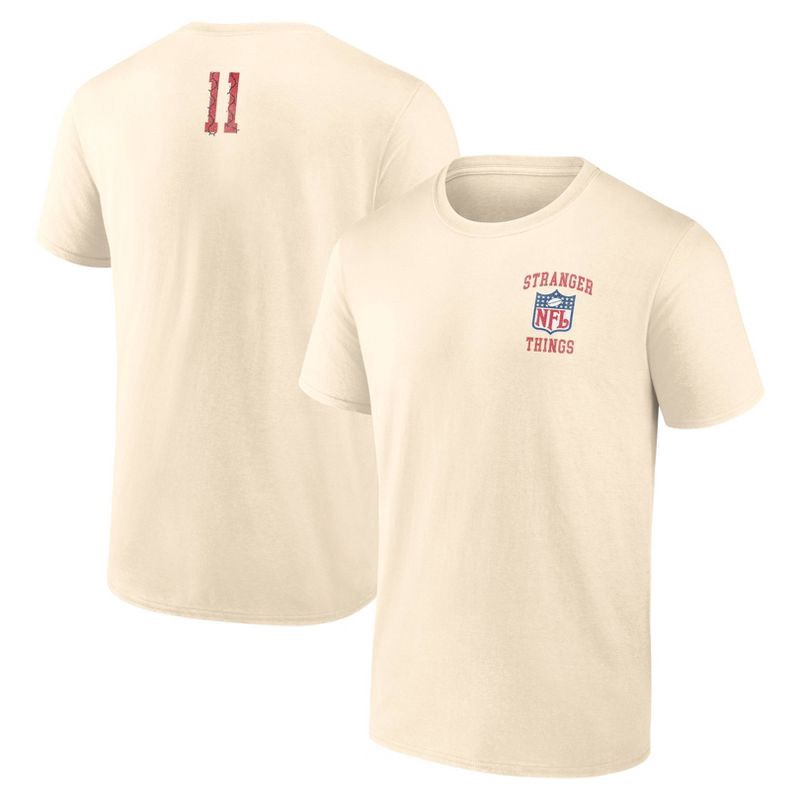 slide 2 of 3, NFL Stranger Things Adult T-Shirt - L, 1 ct