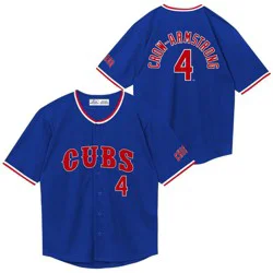 MLB Chicago Cubs Pete Crow-Armstrong Youth Wordmark Jersey - XL