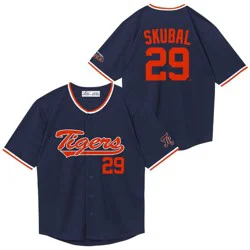 MLB Detroit Tigers Tarik Skubal Youth Wordmark Jersey - L
