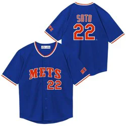 MLB New York Mets Juan Soto Youth Wordmark Jersey - XL